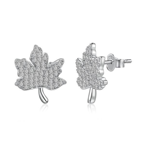 <ORIELL>Exquisite Maple Leaf Design Earrings