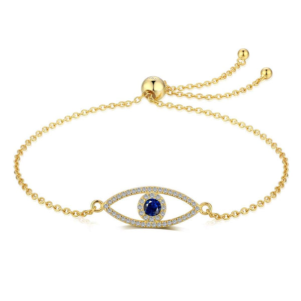<ORIELL>Devil's Eye Hollow Design Bracelet
