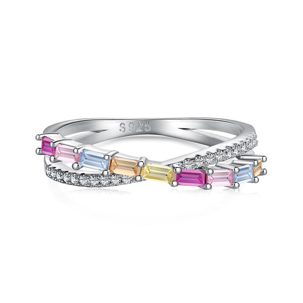 <ORIELL>Energetic Elegant Radiant Cut Party Ring